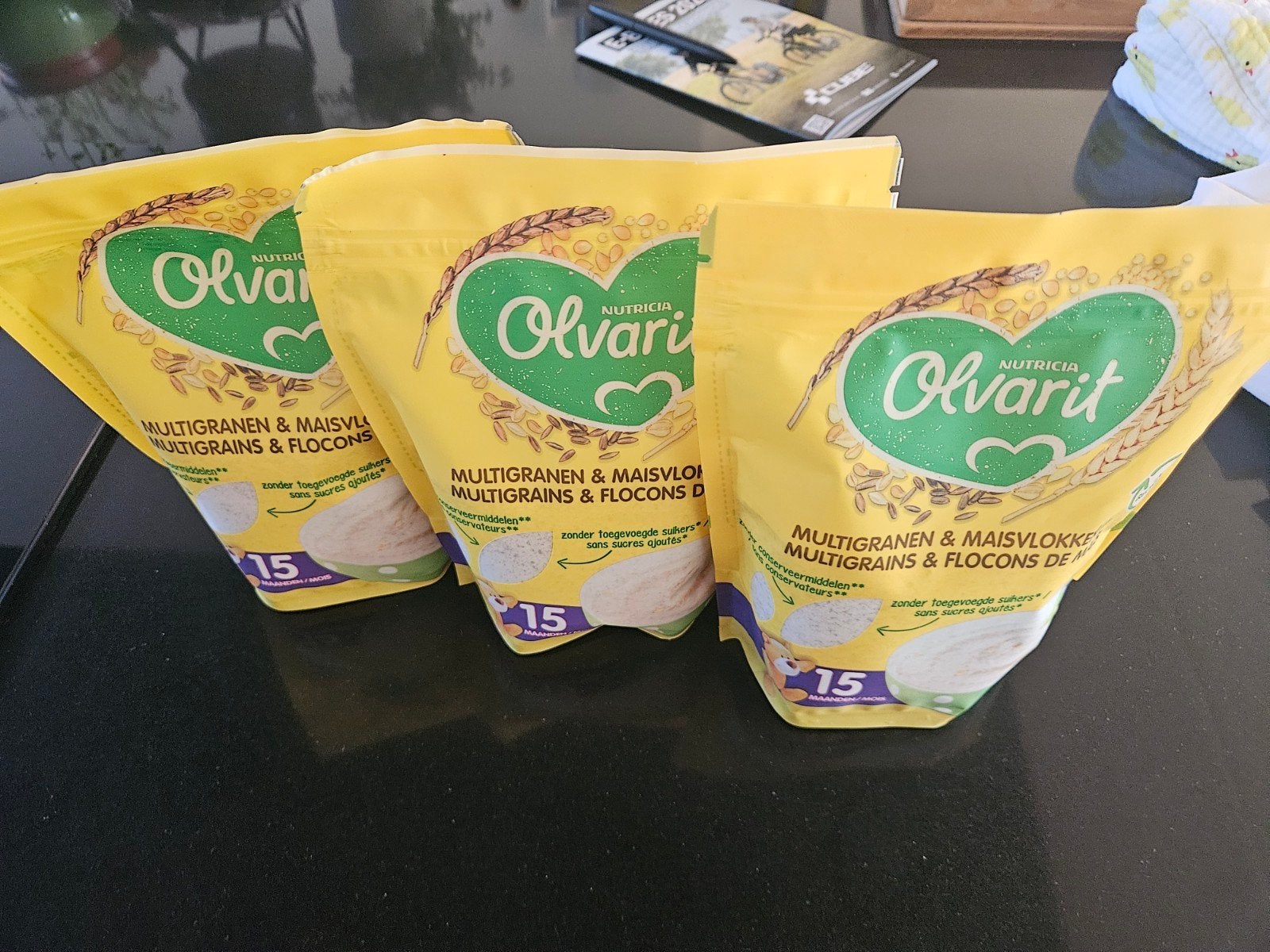 Olvarit Multigranen & Maisvlokken 15 maanden (3x), Kinderen en Baby's, Babyvoeding en Toebehoren, Ophalen, Nieuw, Overige typen