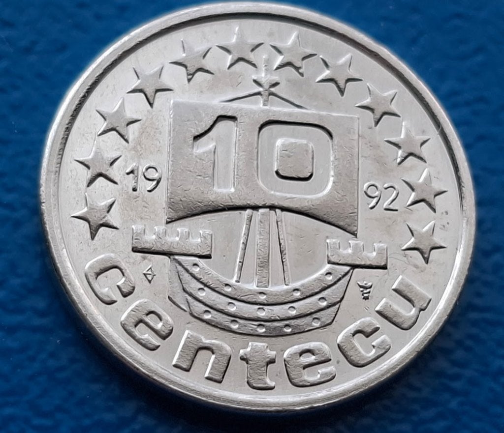 Nederland 10 centecu - 1992, Verzenden, Overige materialen, Nederland