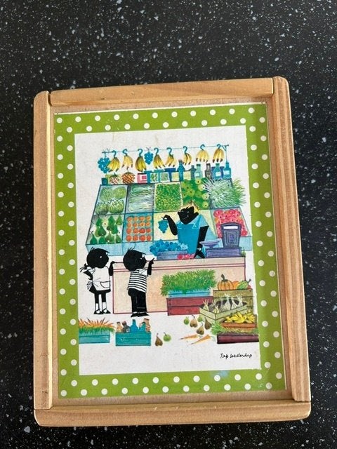 Vintage Jip en Janneke blokkenpuzzel Fiep Westendorp, Ophalen of Verzenden, Gebruikt, Overige typen