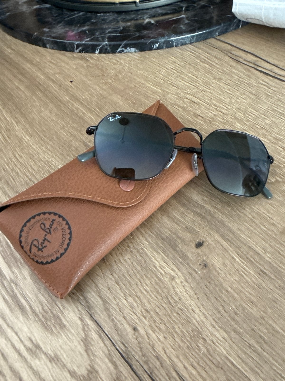 Ray-Ban Zonnebril RB 3694 JIM 002/71, Ophalen, Zonnebril, Zwart, Zo goed als nieuw