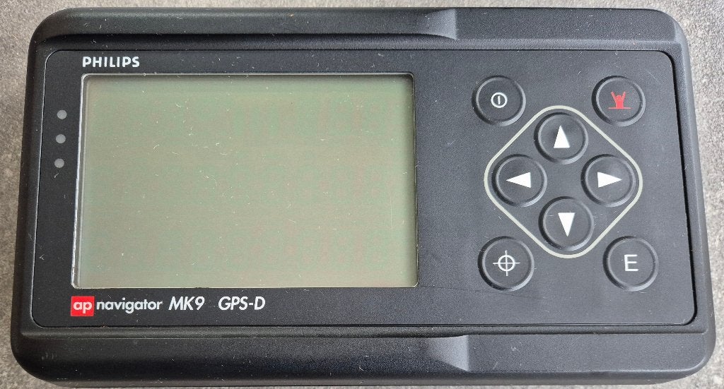 Philips AP N9 GPS-D ontvanger inclusief antenne, Ophalen of Verzenden, Gebruikt, Gps of Kompas