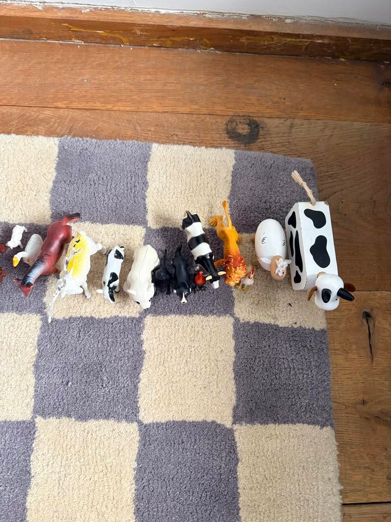 Boerderijdieren speelgoed set, Kinderen en Baby's, Speelgoed | Overig, Ophalen of Verzenden, Gebruikt, Jongen of Meisje
