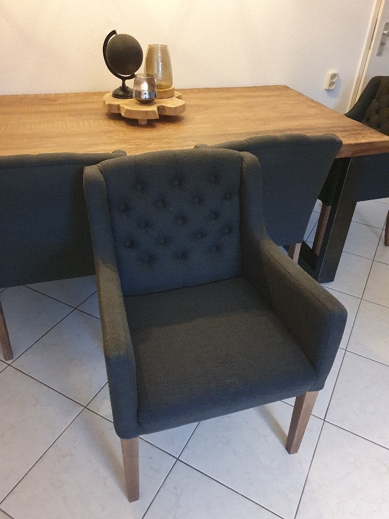 Eet kamer stoelen, Ophalen, Hout, Zo goed als nieuw, Vier