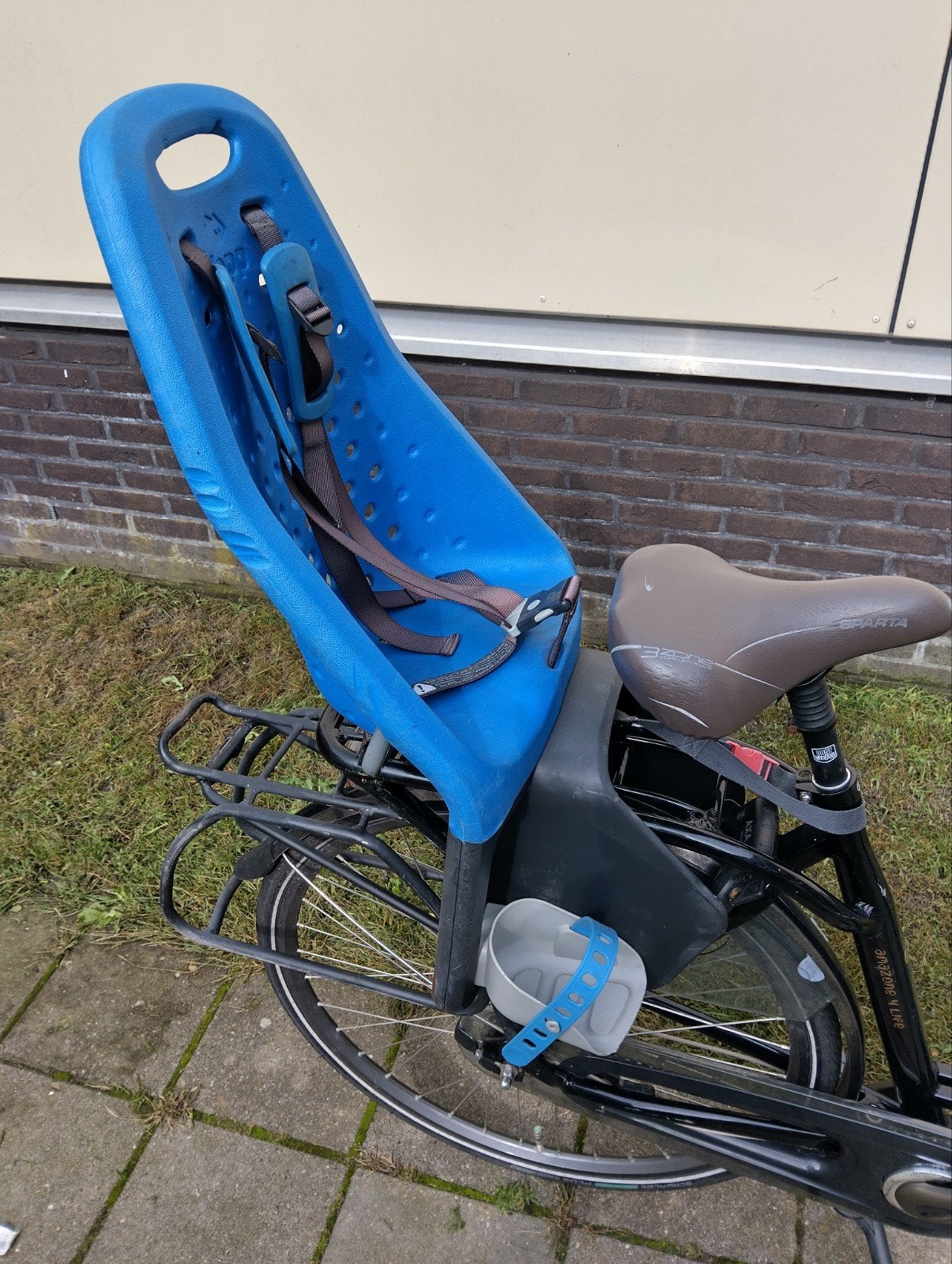 Yepp maxi fietszitje, fietsstoeltje, achterzitje, Ophalen, Achterzitje, Yepp, Gebruikt