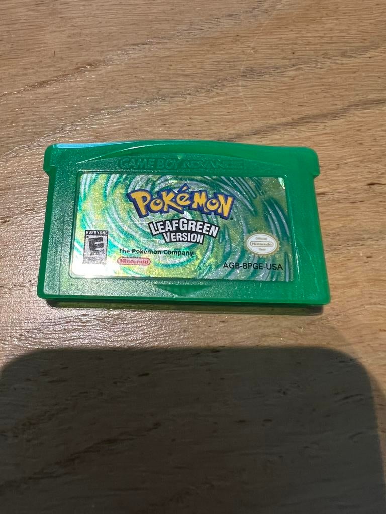 Pokemon leaf green origineel, Spelcomputers en Games, Games | Nintendo Game Boy, Avontuur en Actie, 1 speler, Ophalen of Verzenden