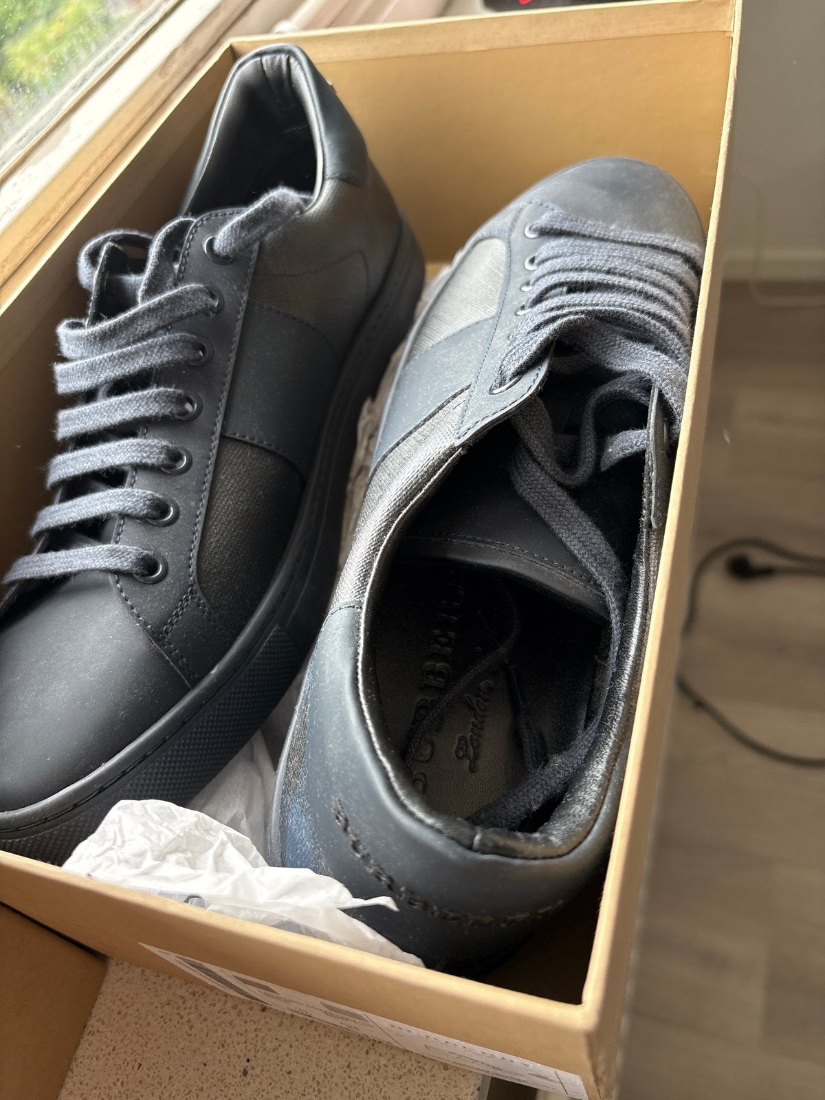 Nieuwe Burberry Ritson Sneakers - Maat 44, Kleding | Heren, Schoenen, Nieuw, Sneakers of Gympen, Blauw, Ophalen of Verzenden
