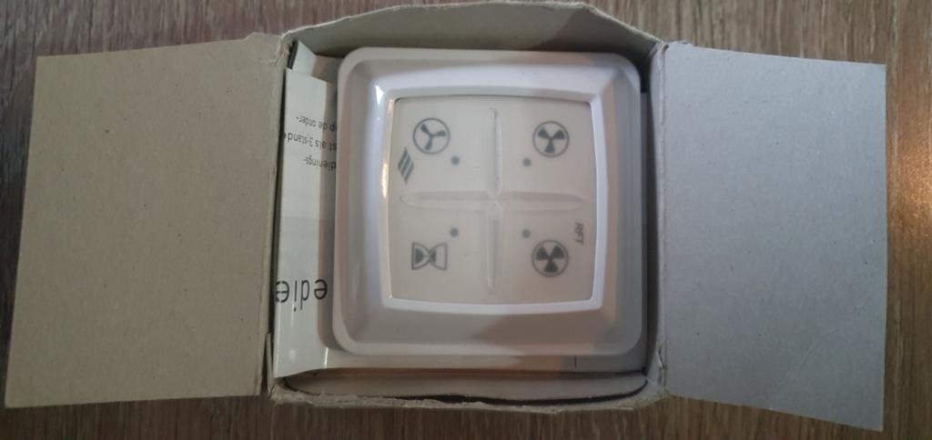 Itho Daalderop RF bediening voor ventilator/afzuiger, Ophalen of Verzenden