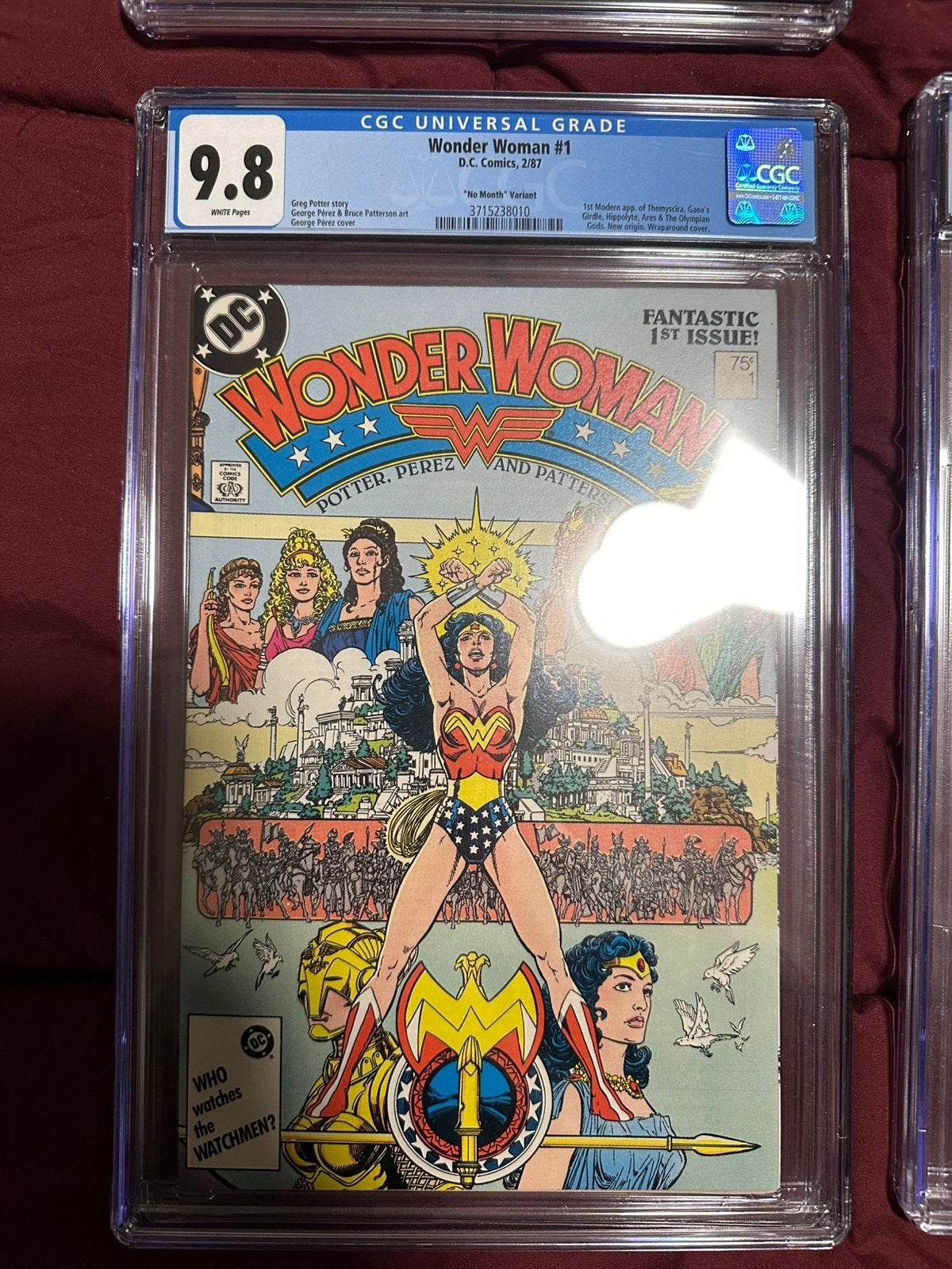 Wonder Woman #1 CGC 9.8, Boeken, Strips | Comics, Eén comic, Ophalen, Zo goed als nieuw, Amerika