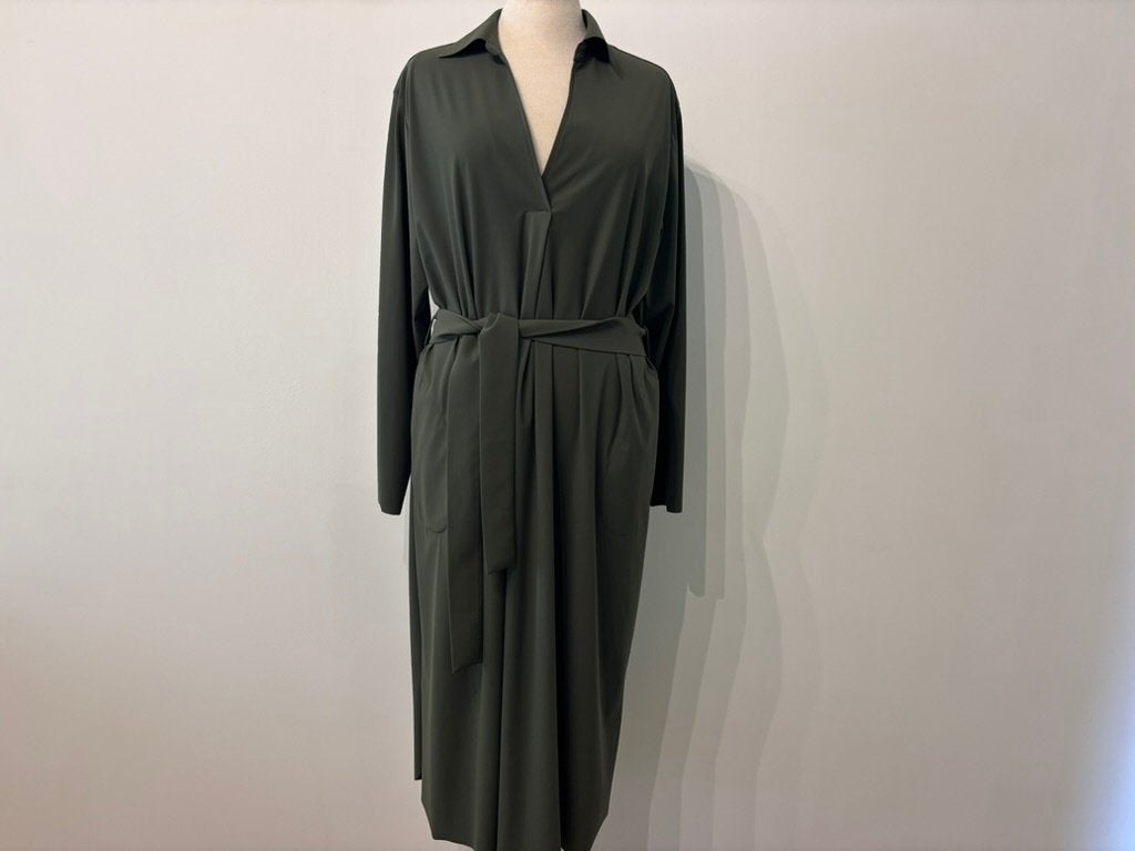 Nieuwe La Salle Jurk / Midi-Dress jurk - Maat 42 (Green), La Salle, Maat 42/44 (L), Nieuw, Ophalen of Verzenden