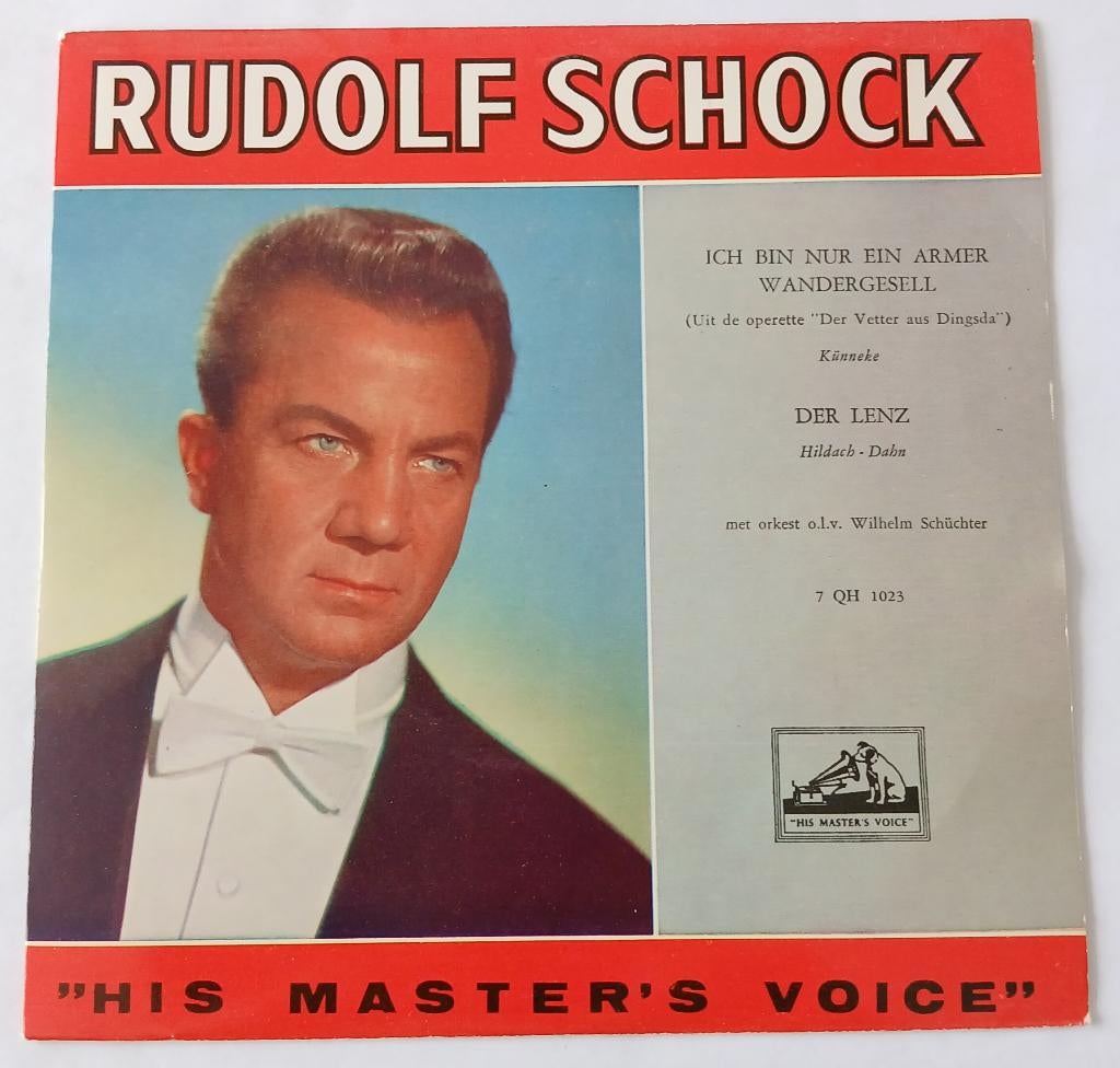 Rudolf Schock - Ich bin nur ein armer wandergesell, Ophalen of Verzenden, Gebruikt, Klassiek, Single