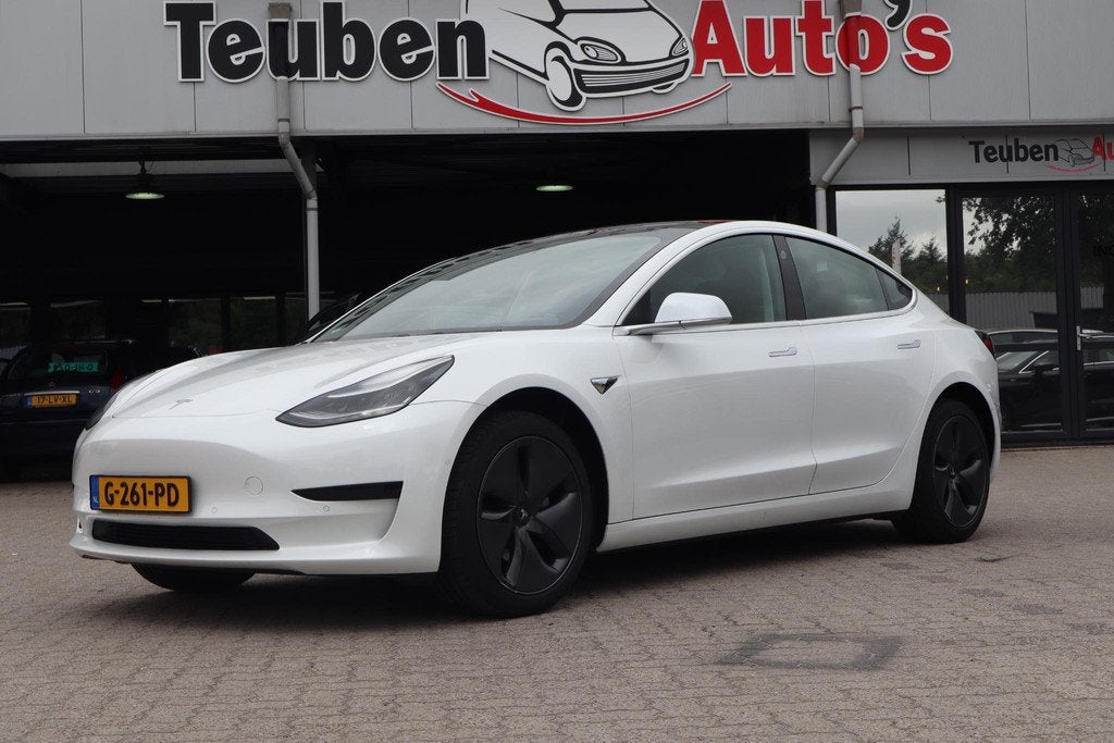 Tesla Model 3 Standard RWD Plus 60 kWh | SOH 88% | AI-comput, Auto's, Tesla, Automaat, 238 pk, Gebruikt, Wit