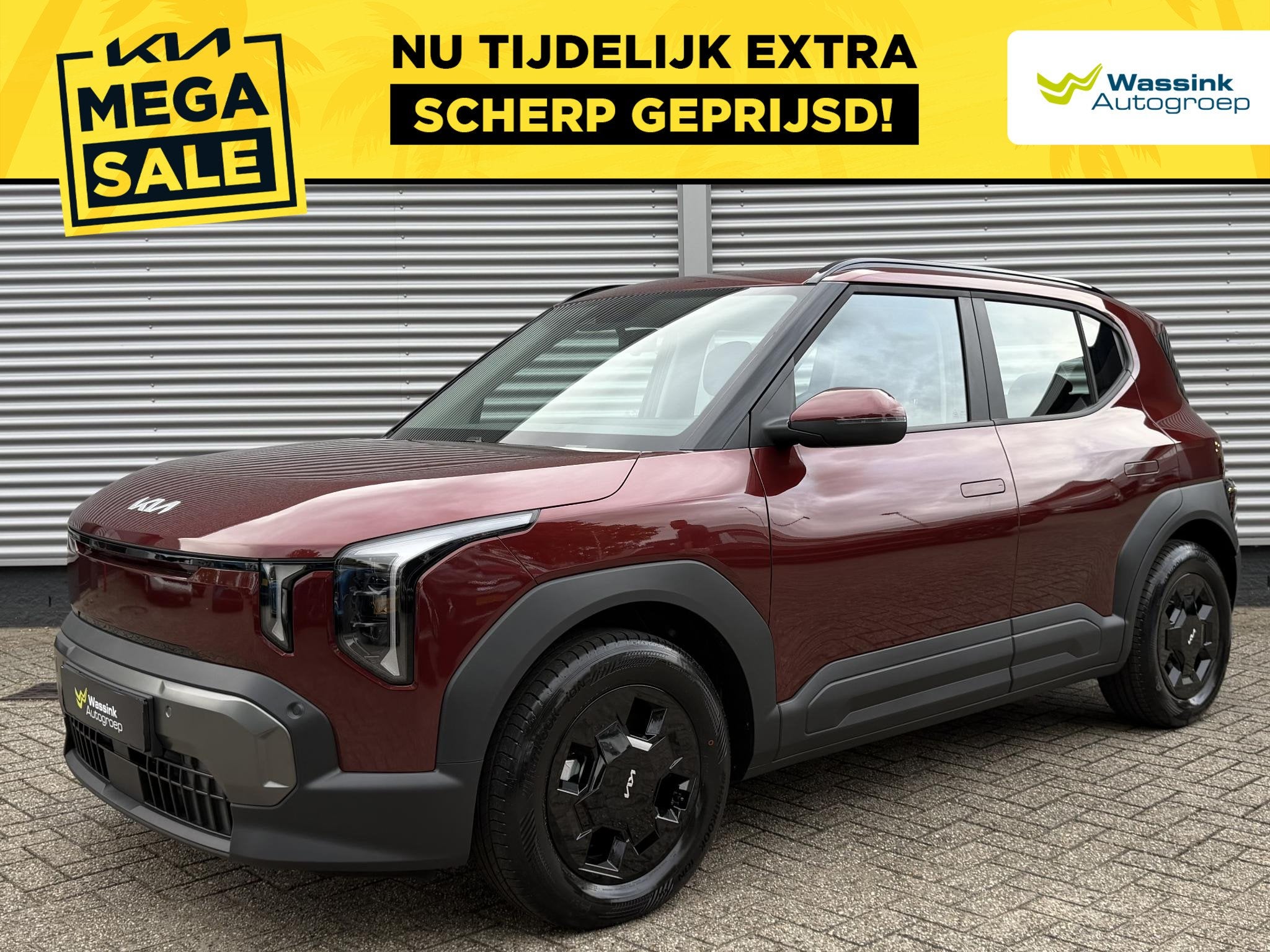 Kia EV2 Air 42.2 kWh | Stoel/Stuurwielverwarming | Navigatie, Auto's, Kia, Overige modellen, Automatische klimaatregeling, 317 km