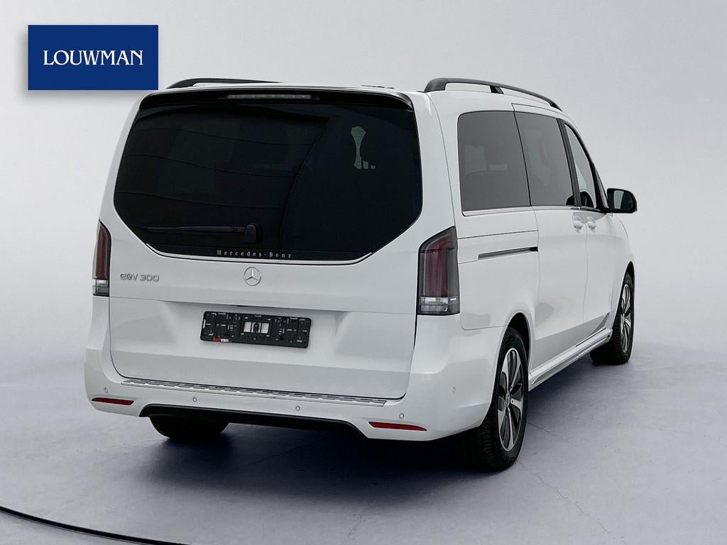Mercedes-Benz EQV 300 L2 90kWh AMG Memory seats Luchtvering, Auto's, Gebruikt, Zwart, 365 km, 6 stoelen