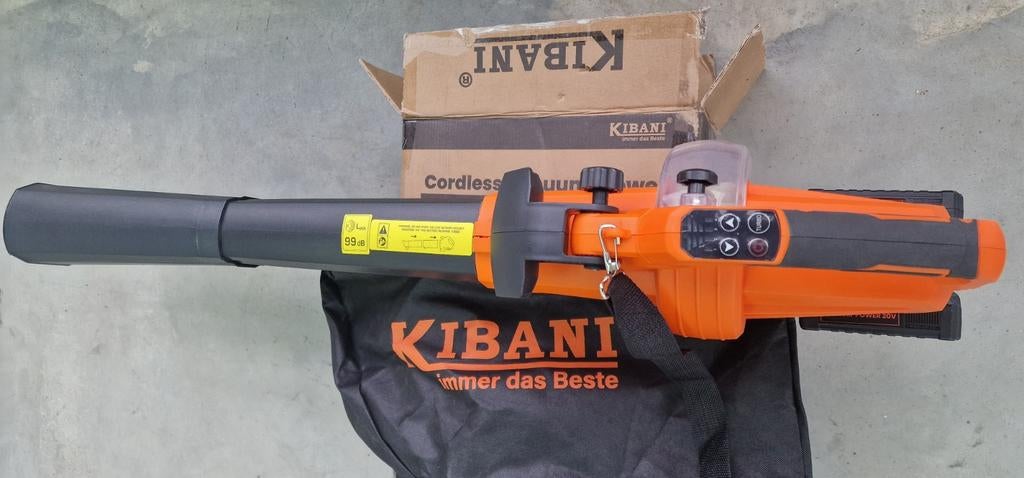 Kibani Accu Bladblazer - Zo Goed Als Nieuw!, Ophalen, Zo goed als nieuw, Accu