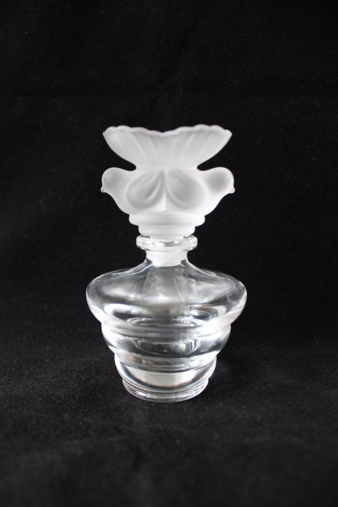 Vintage Italiaanse kristallen parfumflesje, Antiek en Kunst, Ophalen of Verzenden
