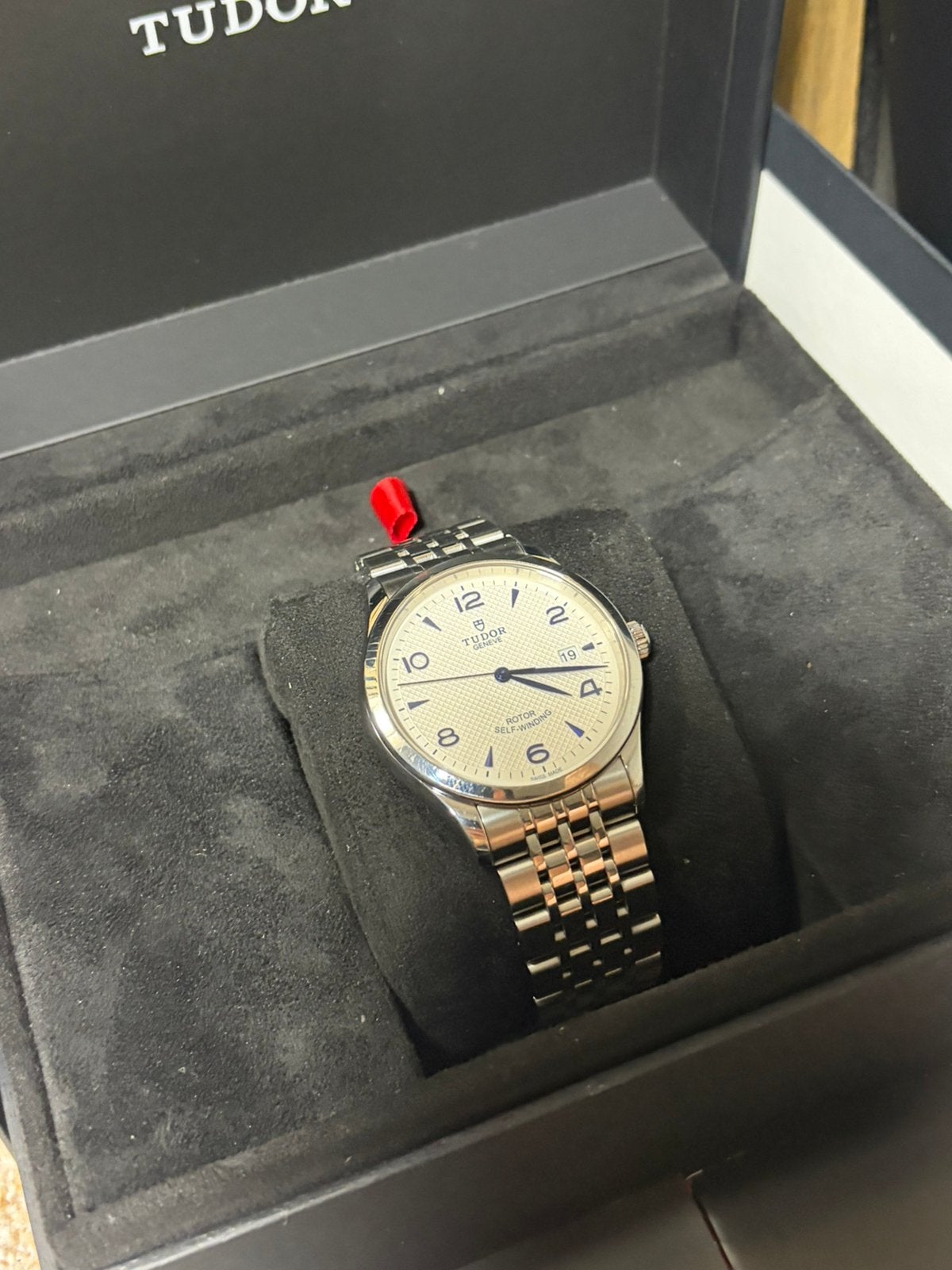 Tudor – 91550 – 2024 – Full Set, Sieraden, Tassen en Uiterlijk, Ophalen of Verzenden, Zo goed als nieuw, Staal, Overige merken