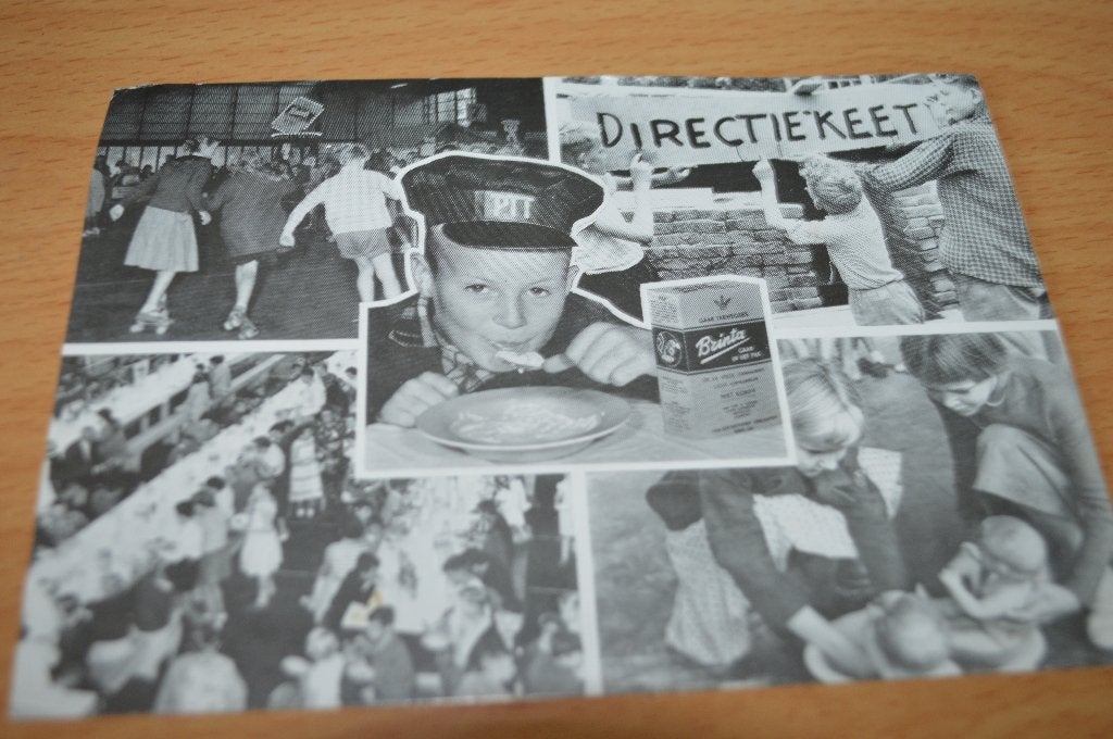 Jeugdland Rotterdam 1959 - Brinta Reclame Ansichtkaart, Ophalen of Verzenden, 1940 tot 1960, Gelopen, Kinderen