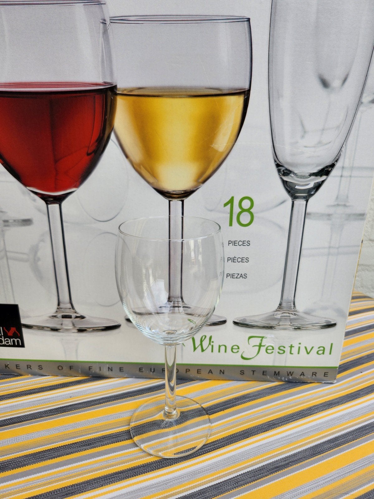 Wijn en Prosecco glazen, Verzamelen, Glas en Borrelglaasjes, Ophalen, Nieuw, Overige typen