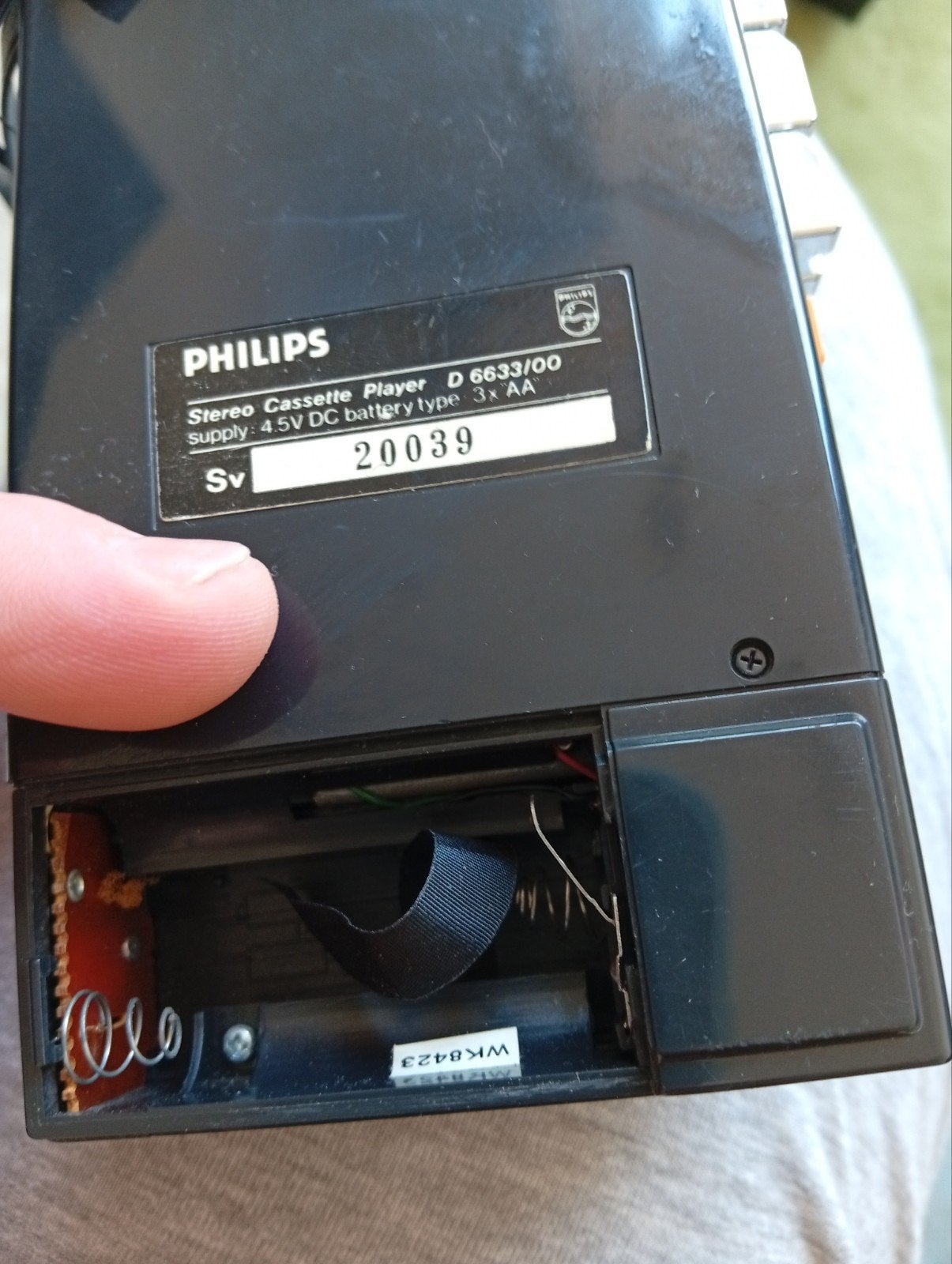 Philips Stereo Cassette Player D 6633/00 - Vintage Walkman, Ophalen of Verzenden