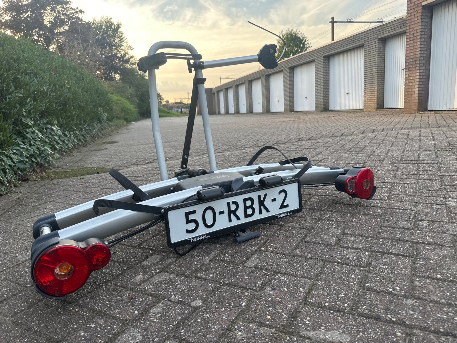 Twinny Load Trekhaakdrager voor 2 fietsen, Ophalen of Verzenden, 2 fietsen, Gebruikt, Trekhaakdrager