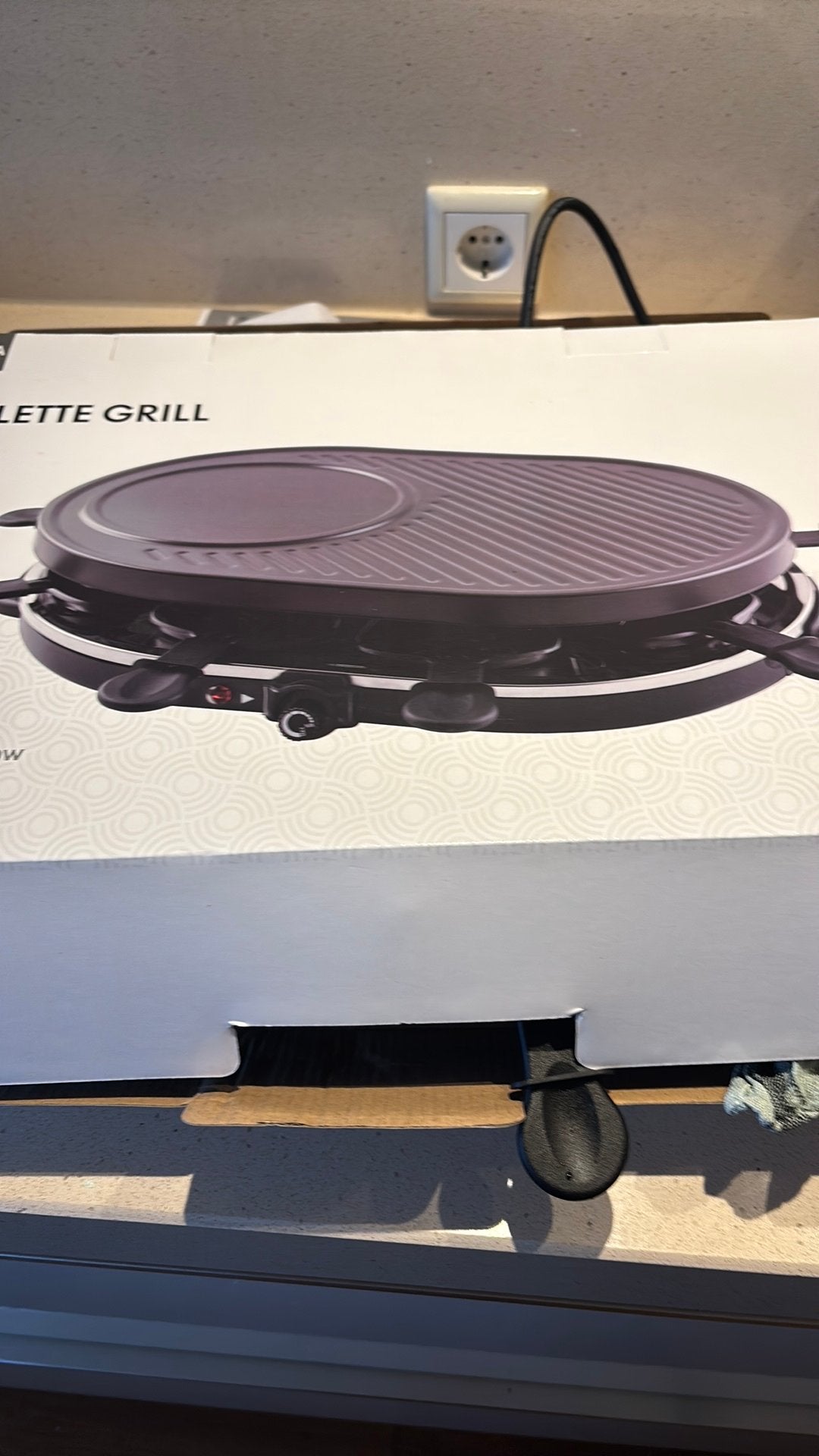 Hema raclette grill, Ophalen, Gebruikt, 4 t/m 7 personen