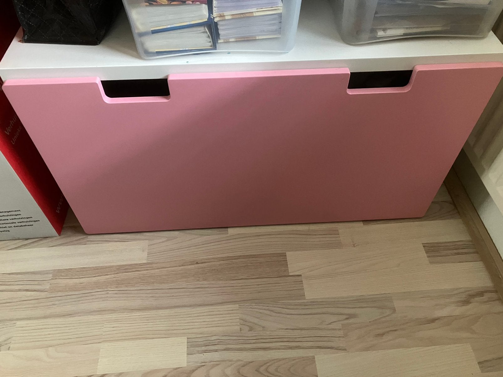 Bank met speelgoedkist (Småstad, Ikea), Ophalen, Gebruikt, Overige typen