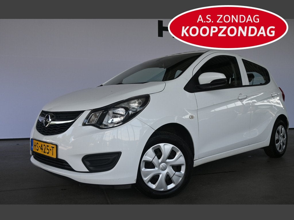 Opel KARL 1.0 ecoFLEX Edition Airco Cruise control Elektrisc, 839 kg, Stof, Gebruikt, Met garantie (alle)