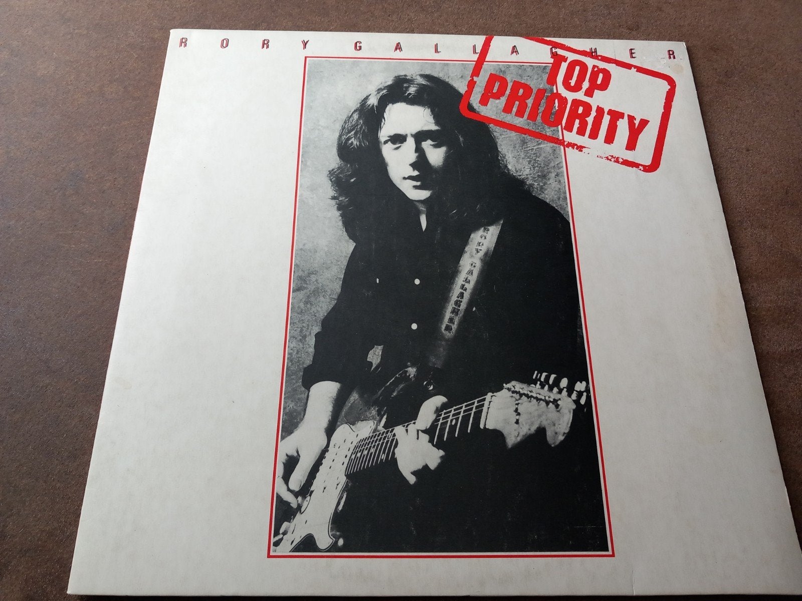 Rory Gallagher - Top Priority LP (1979), Gebruikt, Originele persing, Ophalen of Verzenden, 1970 - 1979