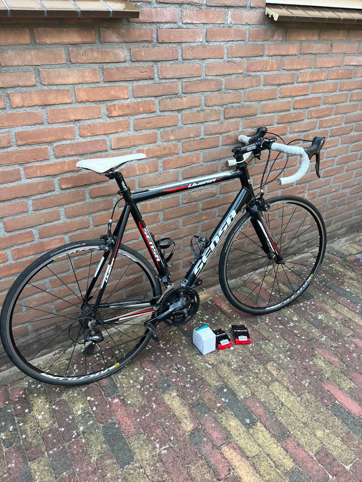 Sensa Umbria Racefiets 58cm, Gebruikt, 57 tot 61 cm, Meer dan 20 versnellingen, Ophalen