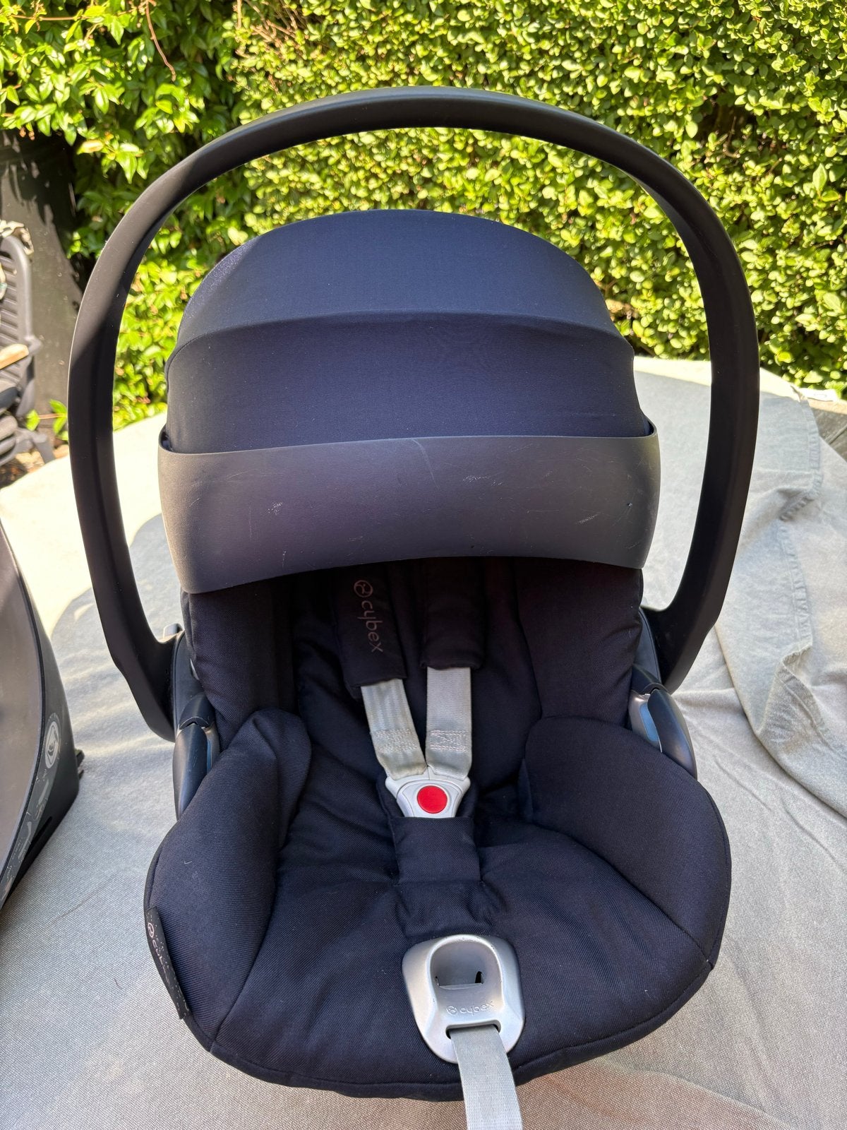 Cybex Cloud Z i-Size autostoel met Isofix base, Gebruikt, Isofix, 0 t/m 13 kg, Slaapstand