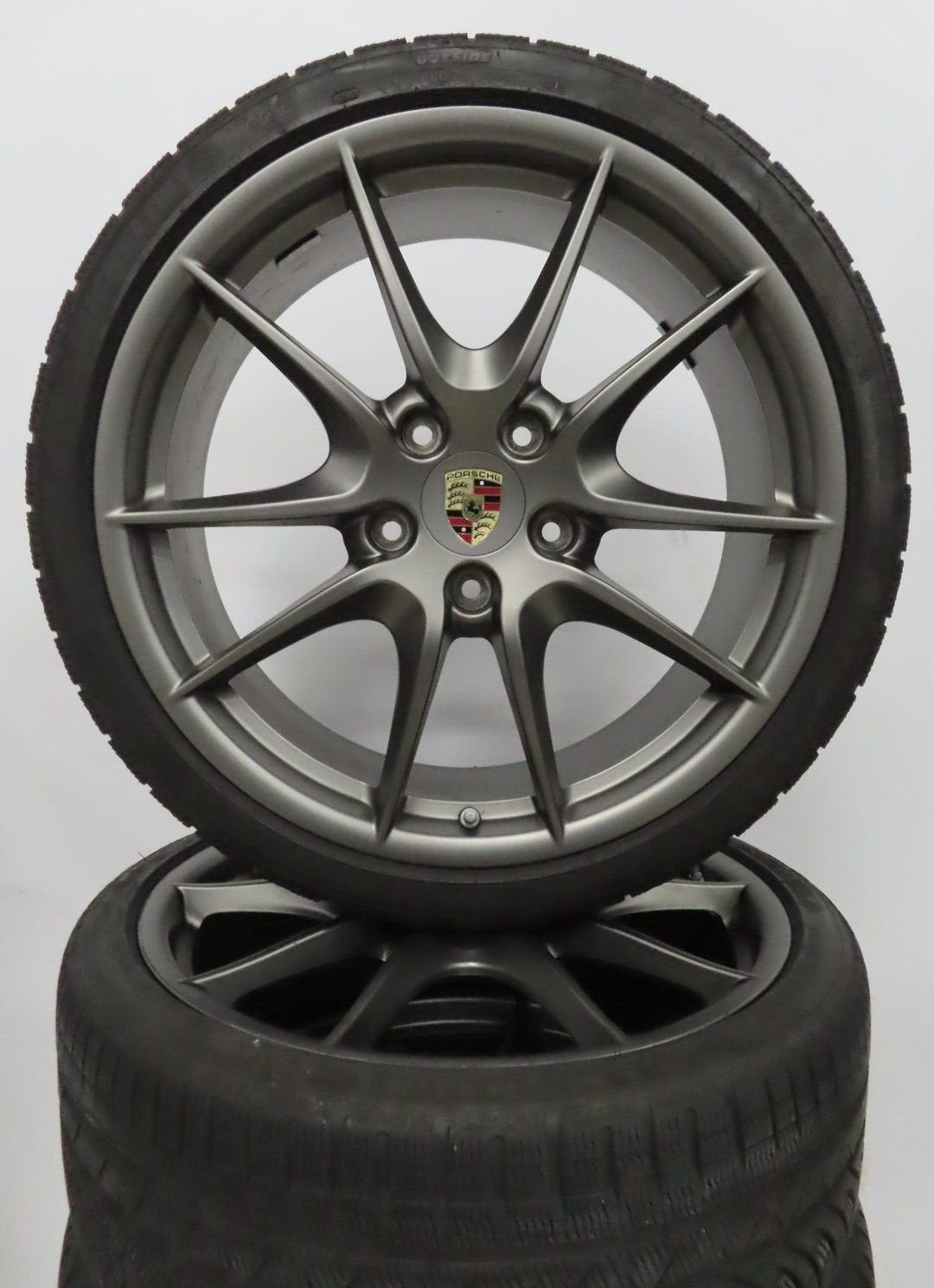 Originele Porsche Boxster Cayman 20 inch velgen winterbanden, Gebruikt, -, -, Banden en Velgen