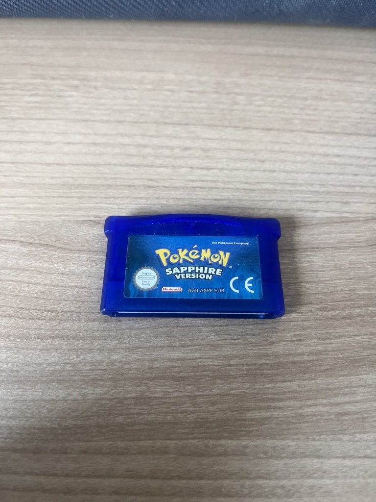 Pokémon Sapphire Game Boy Advance - Zeer goede staat, Spelcomputers en Games, 1 speler, Ophalen of Verzenden, Zo goed als nieuw