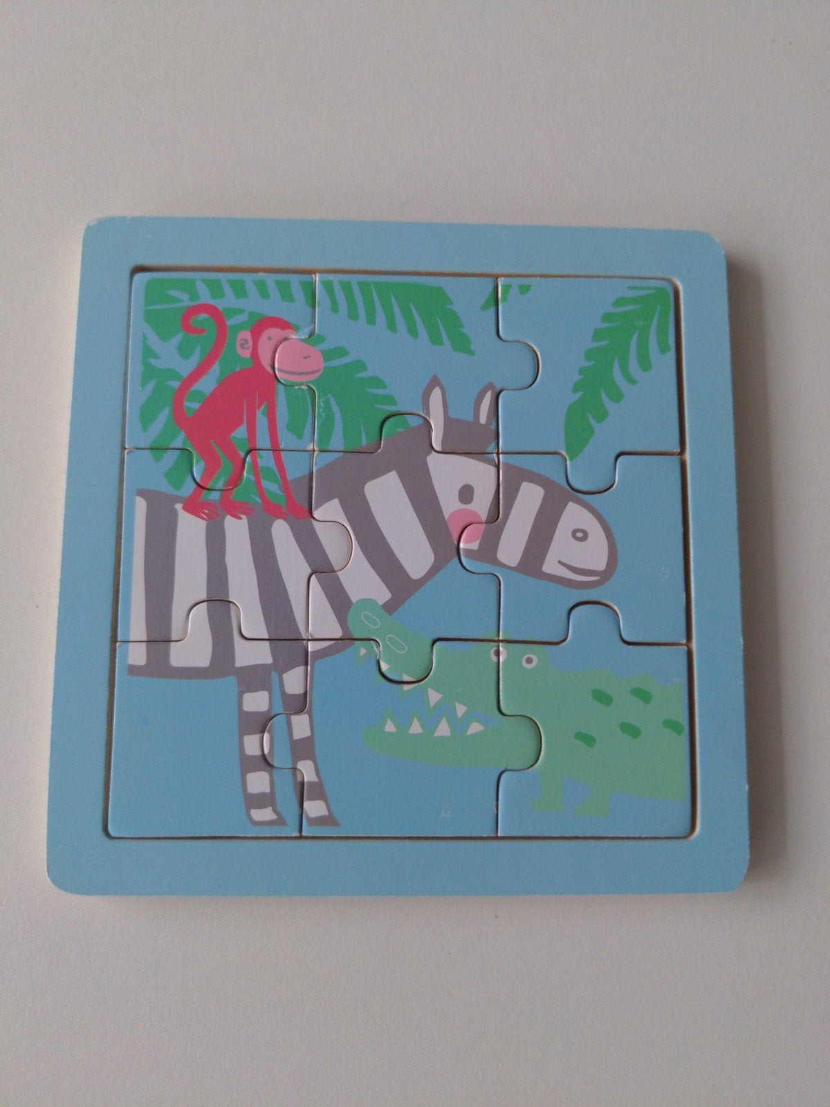 Houten Dierenpuzzel voor Peuters - HEMA, 2 tot 4 jaar, Gebruikt, 10 tot 50 stukjes, Ophalen of Verzenden