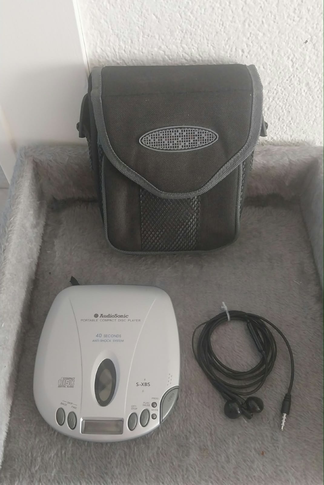 AudioSonic Draagbare CD-speler met anti-shock systeem, Ophalen of Verzenden, Gebruikt, Overige merken, Draagbaar