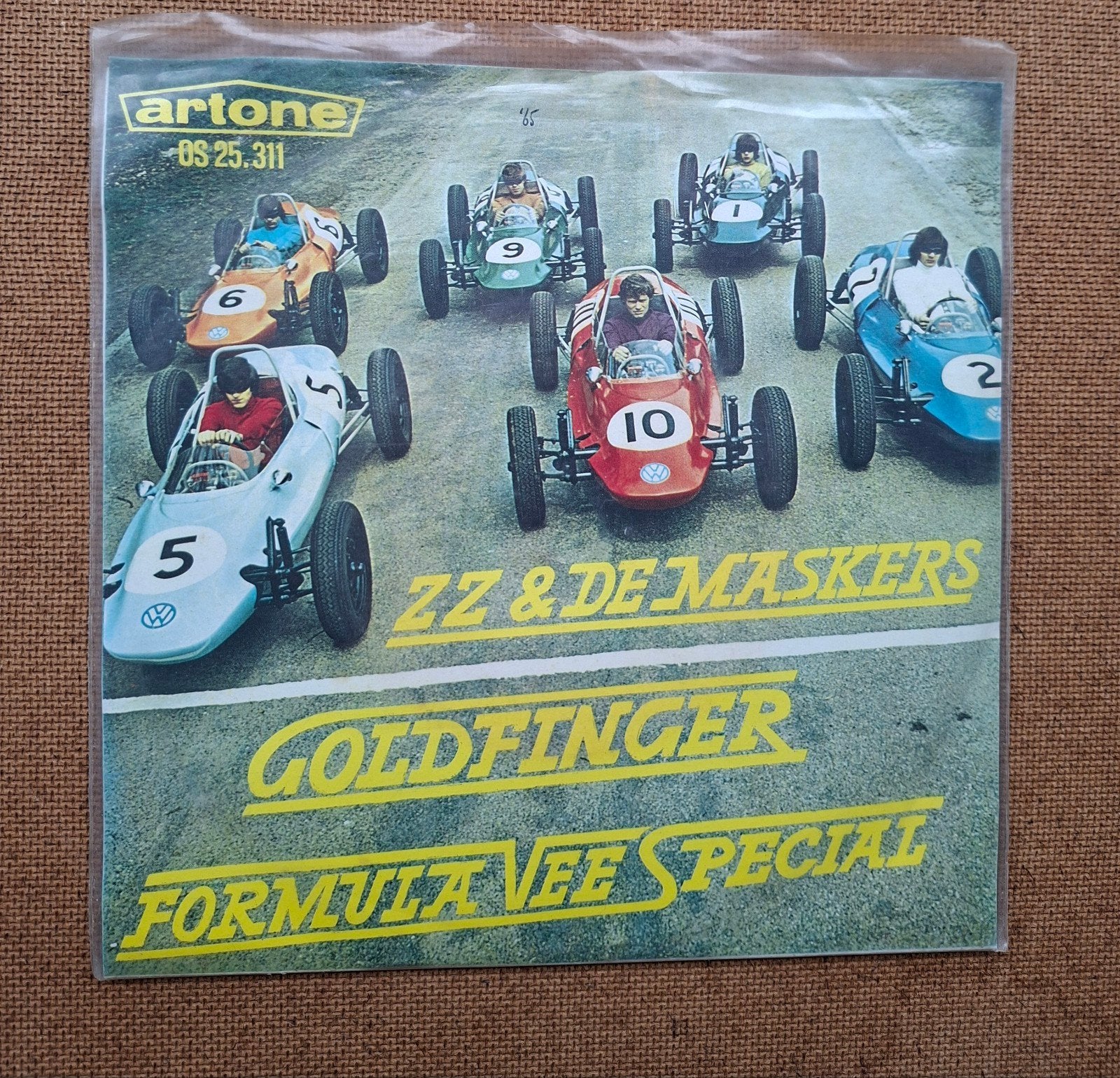 ZZ en de Maskers  - Goldfinger  - Single is TOP, Ophalen of Verzenden, Gebruikt, 7 inch, Pop