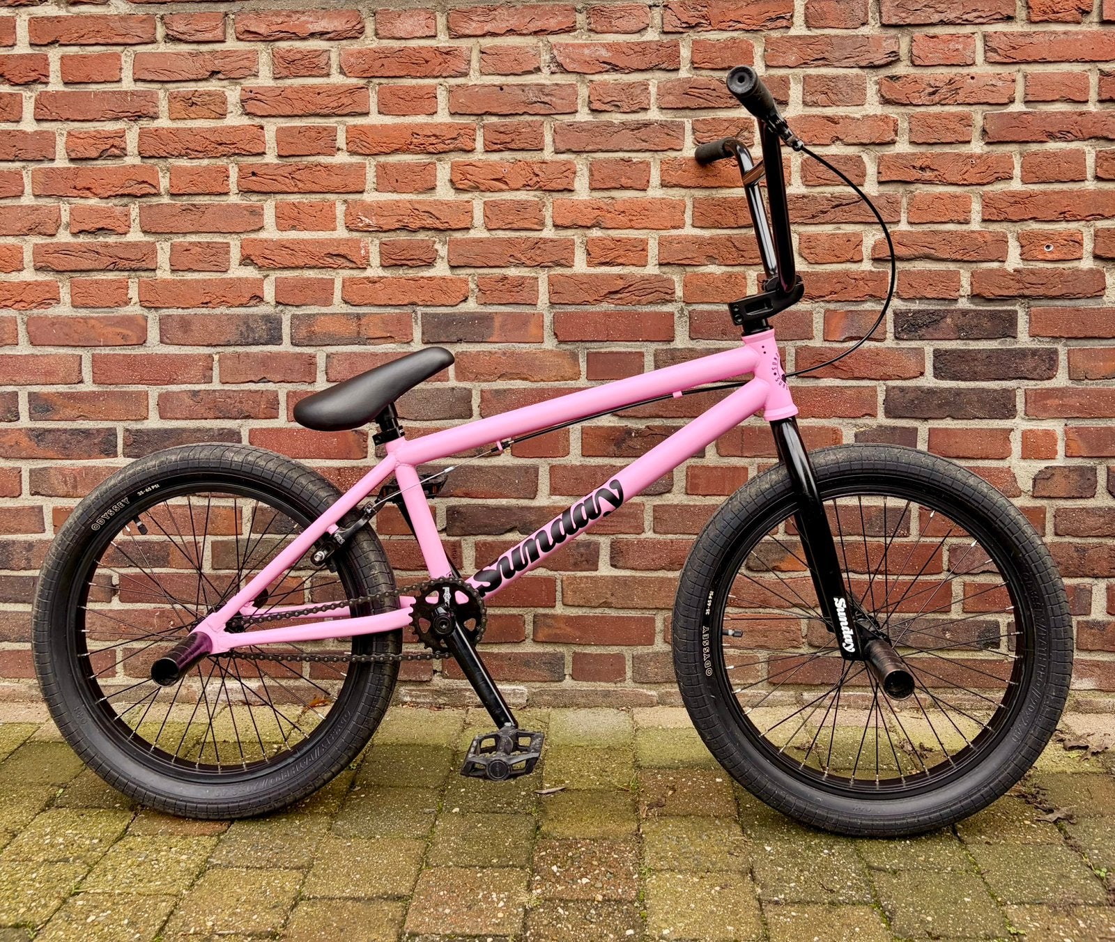 Sunday BMX echt als nieuw, Fietsen en Brommers, Ophalen, 16 tot 20 inch, Staal, Velgrem