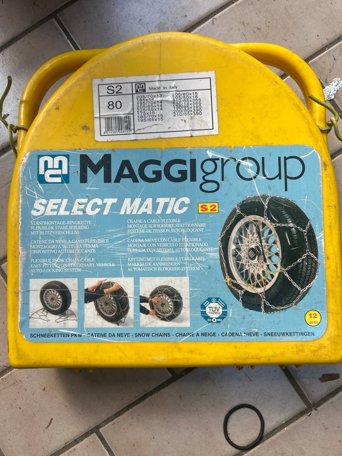 MaggiGroup Select Matic S2 Sneeuwkettingen - Maat 80, Ophalen of Verzenden, Zo goed als nieuw