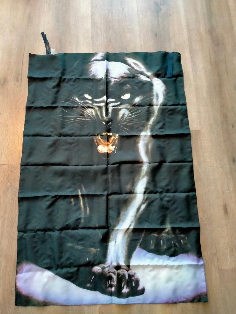 Panter Poema vintage dier logo vlag afbeelding, Ophalen of Verzenden, Zo goed als nieuw