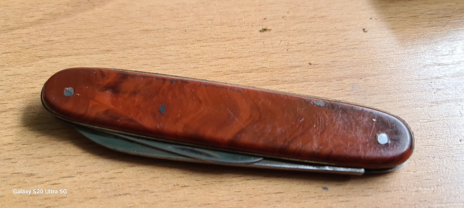 Vintage zakmes met kurkentrekker - Gemaakt in Duitsland, Ophalen of Verzenden