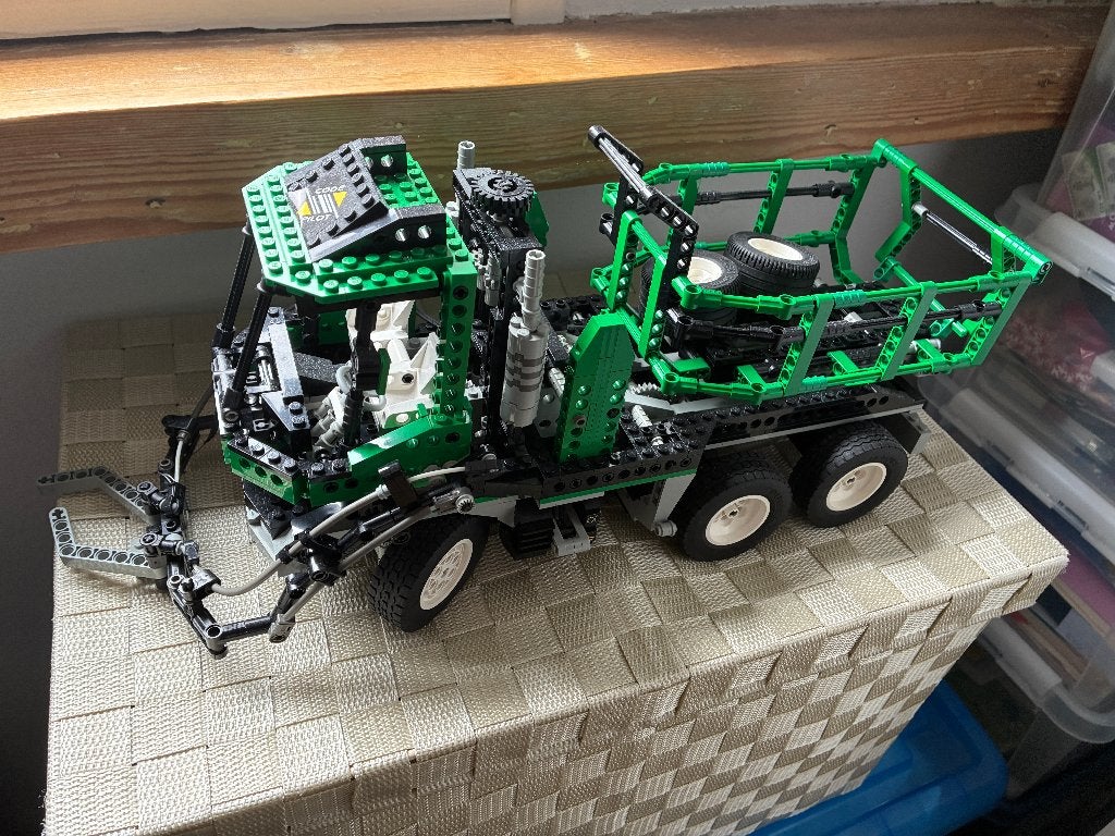 Lego technic code pilot scanner/barcode truck #8479 (1997), Kinderen en Baby's, Speelgoed | Duplo en Lego, Ophalen, Compleet, Gebruikt