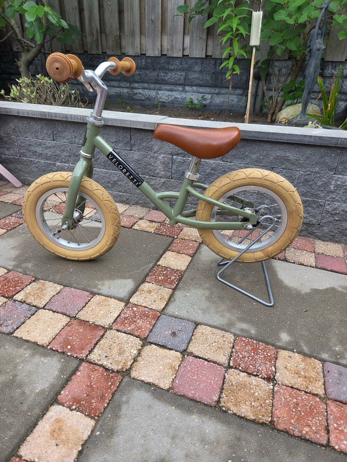 Veloretti loopfiets 12 inch - Groen, Fietsen en Brommers, Fietsen | Kinderfietsjes, Minder dan 16 inch, Ophalen