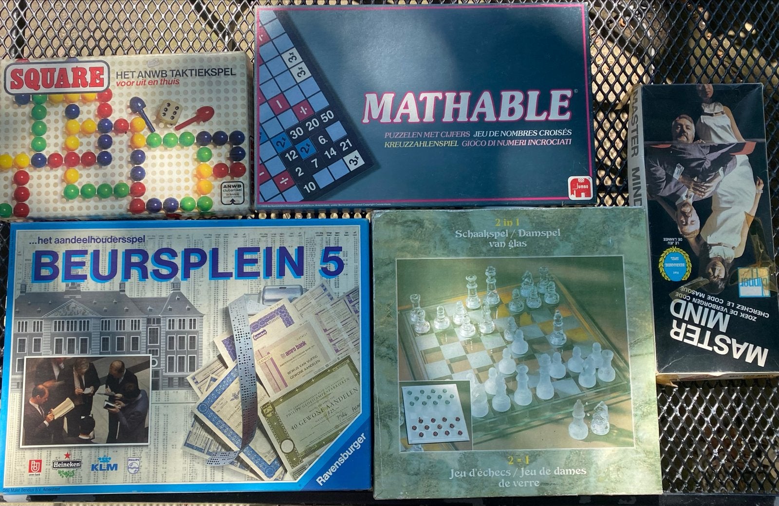 Verzameling klassieke gezelschapsspellen en puzzels, Een of twee spelers, Ophalen of Verzenden, Gebruikt