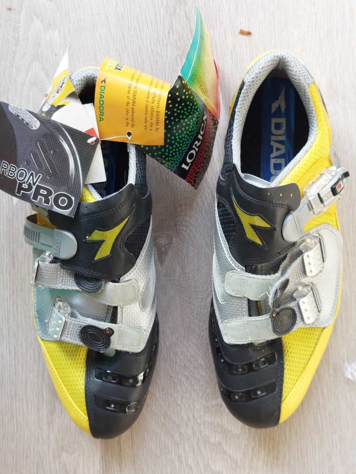 Diadora Veloce Carbon Pro Fietsschoenen Maat 46, Heren, Schoenen, Overige maten, Ophalen of Verzenden