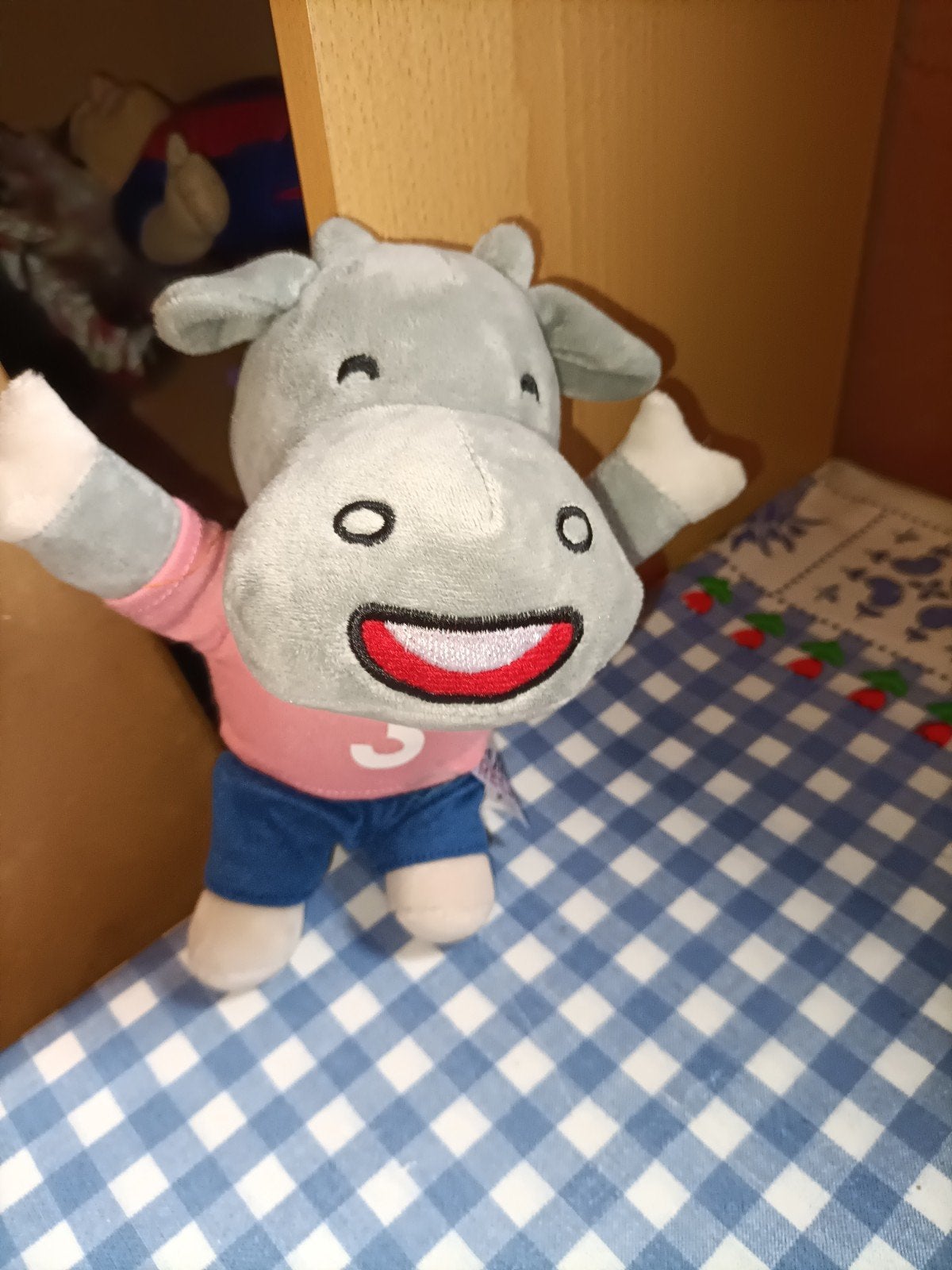 Leidsche Rijn Centrum Museum Nijlpaard knuffel, Ophalen of Verzenden, Zo goed als nieuw, Overige typen