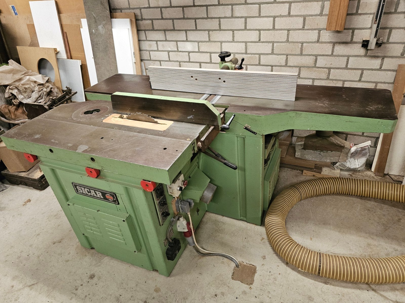 Sicar Houtbewerkingsmachine/ 5 delige combinatiemachine., Ophalen, Gebruikt