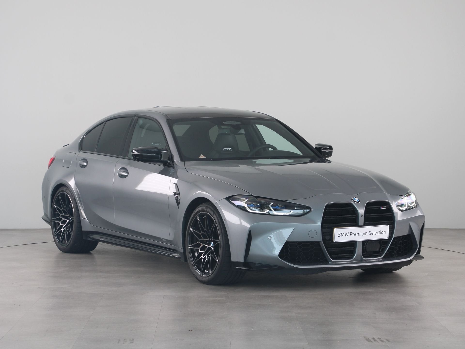 BMW M3 Competition (bj 2022, automaat), Achterwielaandrijving, Gebruikt, Met garantie (alle), 3-Serie