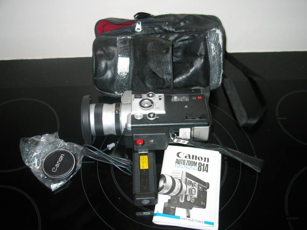 8mm Canon 814 auto zoom electronic analoge video camera 1978, Ophalen, 1960 tot 1980, Filmcamera