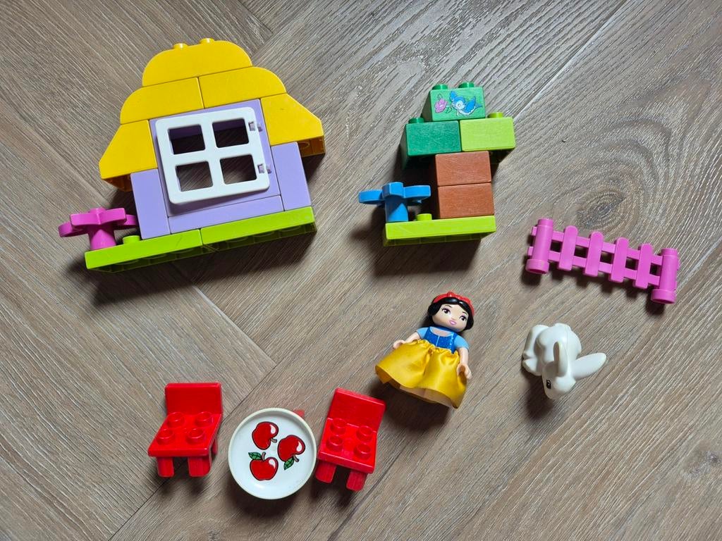 Lego duplo Sneeuwwitje 6152, Ophalen of Verzenden, Zo goed als nieuw, Duplo