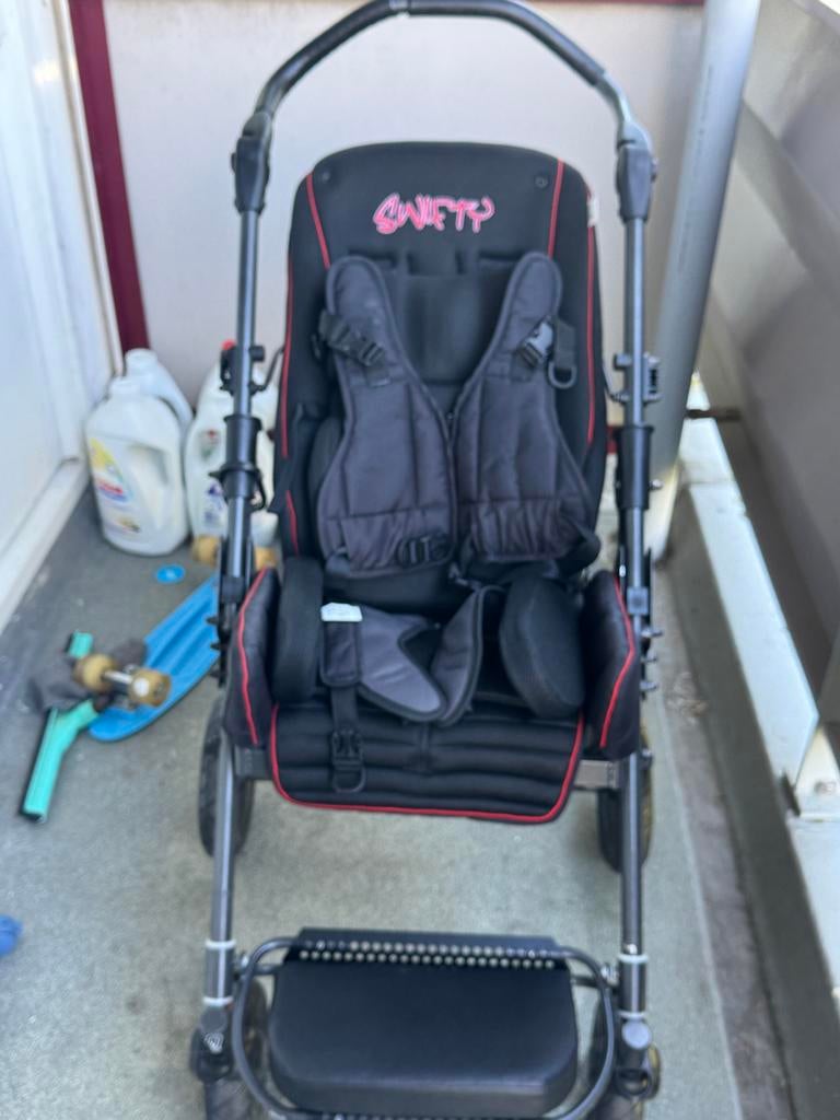 Kinderwagen, Diversen, Ophalen of Verzenden, Inklapbaar, Zo goed als nieuw, Duwrolstoel