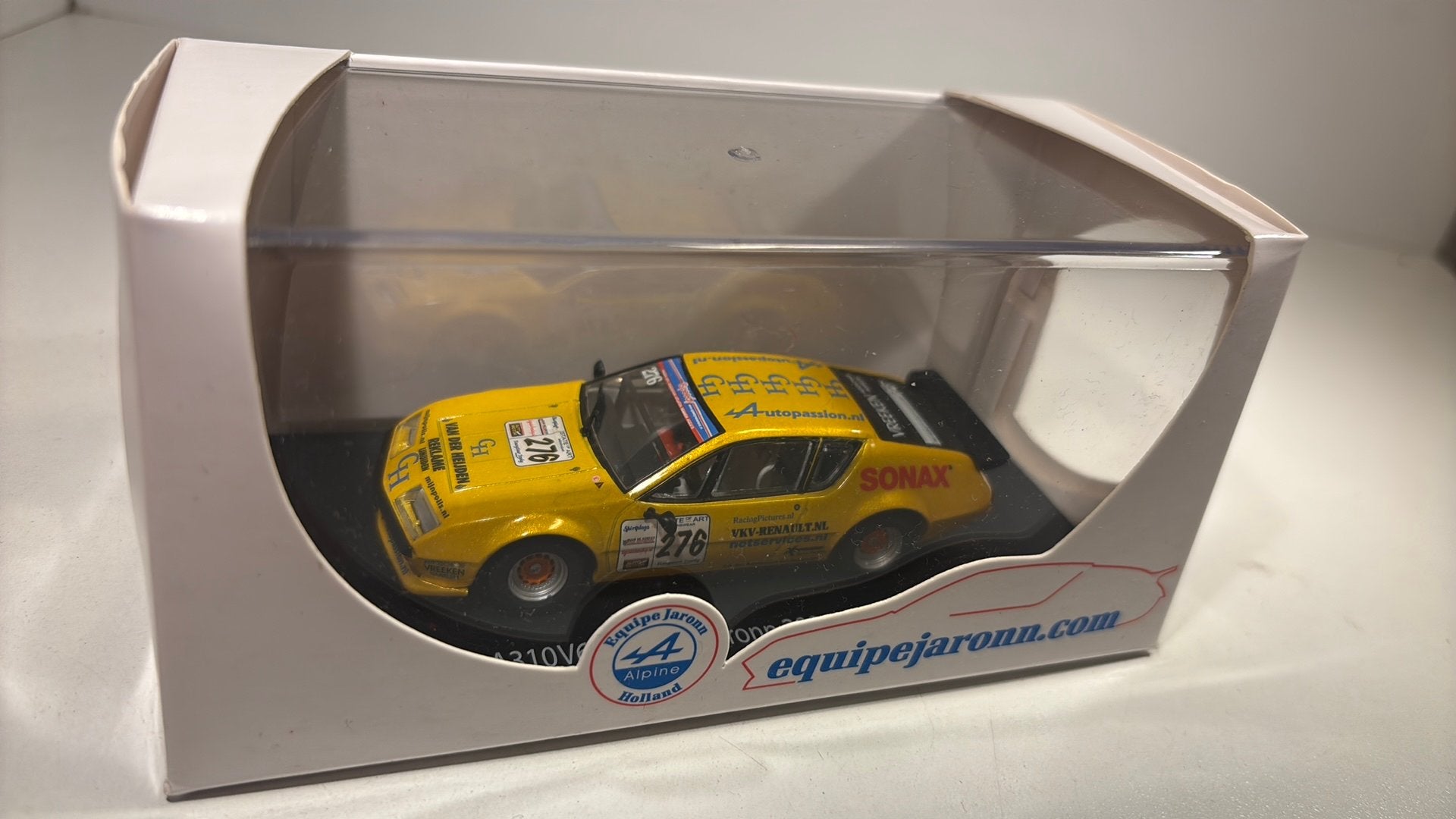 Renault alpine a310 v6 equipe jaronn 2006 randall lawson, Overige merken, Auto, Ophalen of Verzenden, A